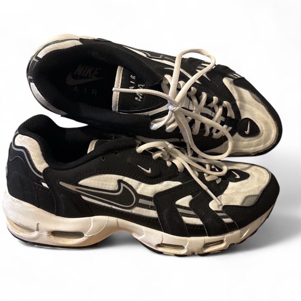 Nike Air Max 96 II White Black Mens 10.5 Running Shoes Retro